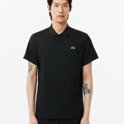 Lacoste Black Regular Fit Sports Polo-image-35