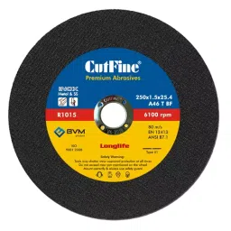 CUTFINE 254 mm(10 Inch) Dia, 1.5 mm Thickness Reinforced Cutting Wheel, R1015 (Pack of 50)-16