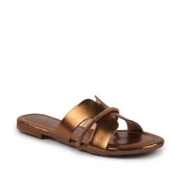 Fausto Women's Copper Casual Sandals-image-40