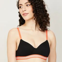 Ginger by Lifestyle Black Minimizer Bra-image-39