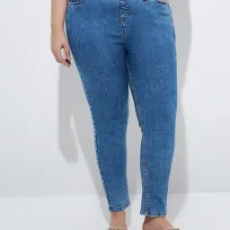 Gia by Westside Blue High-Rise Jeggings-picture-46