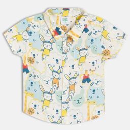 Miniklub Boys Multi-Color Woven Shirt-13