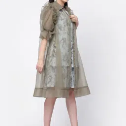 Lela Green Plain Long Shrug image 4