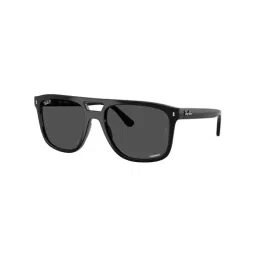 Ray-Ban Grey Square UV Protection Unisex Sunglasses-image-82
