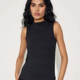 Honey By Pantaloons Jet Black Slim Fit Top-picture-47