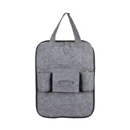 AllExtreme EXFBSOG Car Backseat Travel Bag Multi Pocket for Mobile, Magazines, Tissue Box, Bottles Storage Grey-picture-25