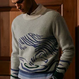 Andamen apex Off White Full Sleeve Woollen Pullover Sweaters-image-71