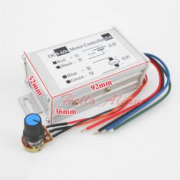 20A PWM DC Motor Speed Regulator Module (9V, 12V, 24V, 36V, 48V, 60V) image 3