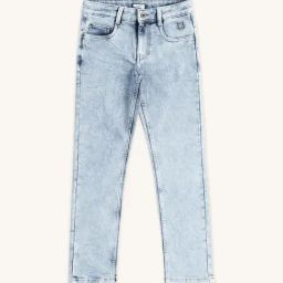 Pantaloons Junior Blue Tapered Fit Jeans-image-24
