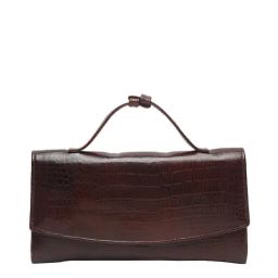 Teakwood Leathers Brown Textured Wallet for Women-30