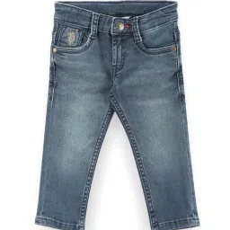 U.S. Polo Assn. Kids Blue Solid Jeans-picture-44