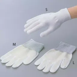 AS ONE CR-1J PE and Silicon Cut Resistant Gloves White Color, L Size, CR-1J (Pack of 1 Pair)-picture-13
