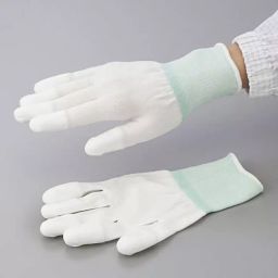 AS ONE ASPURE PU Cool Gloves Overlock Palm LL Size 100% Polyester & PU (Polyurethane) (Pack of 300 Pair)-image-4