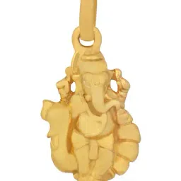 PC Jeweller Ganesha 22 kt Gold Pendant without Chain-image-54