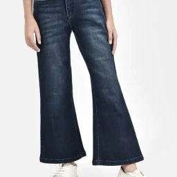 Crimsoune Club Girls Navy Solid Jeans-picture-47