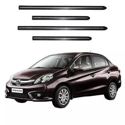 Honda Amaze Chrome Car Side Beading Set of 4-image-18
