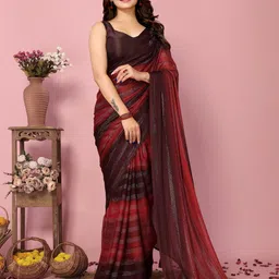 LeeliPeeri Designer Striped Ready to Wear Saree-46