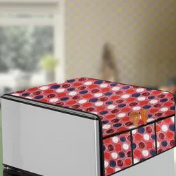 The Furnishing Tree Pink Plastic Refrigerator Cover-image-94