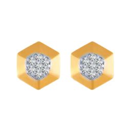 P.C. Chandra Jewellers 18 kt Gold & Diamond Earrings-picture-8