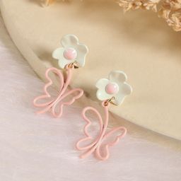 DressBerry Floral Drop Earrings-image-53