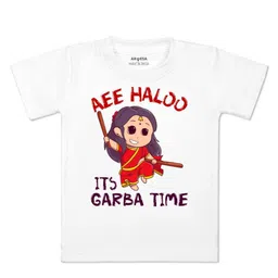 Arvesa Kids Typography Printed Applique T-shirt-picture-47