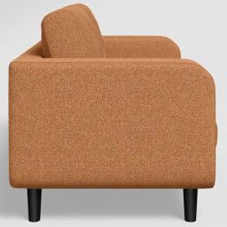 Godrej Interio Zompy Advance Fabric 2 Seater Sofa Finish Color - Camel, Knock Down image 3