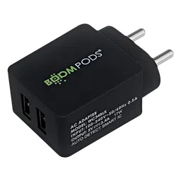 Boompods Type A 2-Port Charger (Adapter OnlyBlack)-13