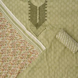SHADOW & SAINING Ethnic Motifs Woven Design Unstitched Dress Material-image-31