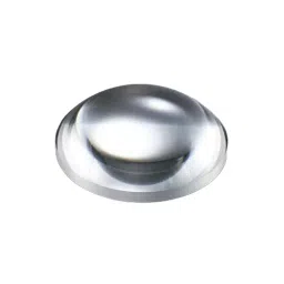 AS ONE Flat Convex Lens 10 mm Lens Diameter 1.59 mm Rim Thickness, Synthetic Quartz-2