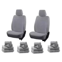 Oscar Maruti Suzuki Wagon-R Car Seat Cover Grey AUT-SN-4389-image-50