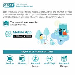 ESET Internet Security 3 User, 3 Year ( Family Pack ) image 5