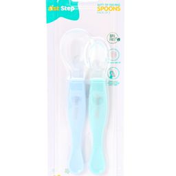 1st Step Dual Ended Spoon Set Pack Of 2 - Blue-39