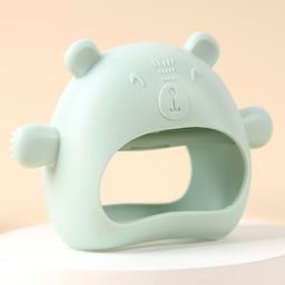 Kicks & Crawl Hand Teether - Mint-14