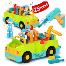 NEGOCIO Little Mechanic Tool Truck - Build and Repair a Construction Truck with Lights and Music - Over 20 Pieces to Remove - For Boys and Girls-PACK OF 1-COLOR MAY VARY-image-10