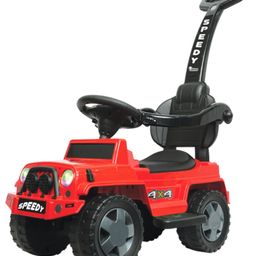 Joyride Speedy Hummer PLUS 4x4 Ride on Jeep for Kids with Music & Horn Steering with Parentle handle| Backrest I Headlight | Music |Seat Storage & Big Wheels for Kids 1 to 4 Years-16