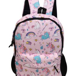 Happile Backpack Unicorn Theme Pink Color(Apt forGirls )-23 Litre-Height 16.5 Inches-image-115