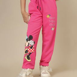 Kidsville Mickey & Friends Featuring Minnie Mouse Printed Pajama -Pink-image-34