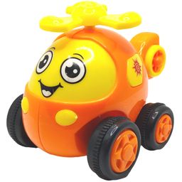 SVE Unbreakable Friction Powered Toy Set of Helicopter & Scooter For Kids Pack of 2  Multicolor image 2