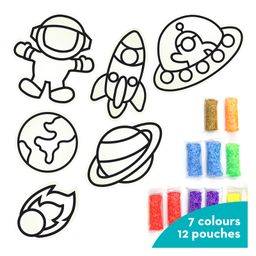 imagimake Imagi Make Clay Stickers  Spcae Adventure - Multi color image 2