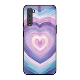 QRIOH Unisex Quirky Printed OnePlus Nord Love Splash Glass Case Mobile Accessories-image-15