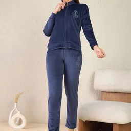 Sweet Dreams Women High Neck Night Suits-picture-30