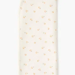 Juniors by Babyshop Cream And Pink Floral Printed Mild Winter Single Bed Blanket-picture-13