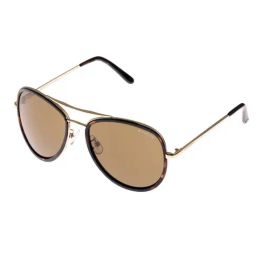 Gio Collection Grey Round UV Protection Sunglasses for Women-image-4