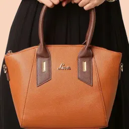 Lavie Tan Solid Large Handbag-picture-4