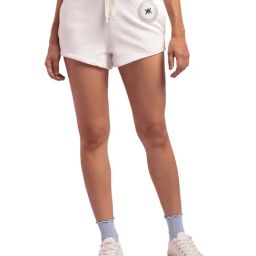 KENDALL + KYLIE White Printed Mid Rise Shorts-picture-13