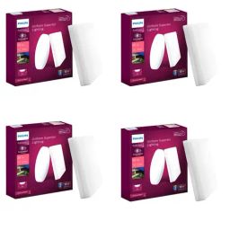 Philips Polycarbonate 18W Square LED Downlight For Ceiling- Pack of 4 (Cool Day Light)-image-7