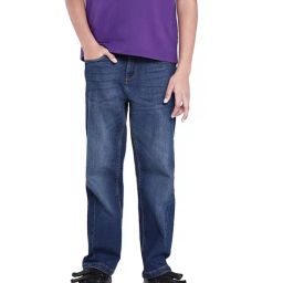 Rare Ones Boys Blue Cotton Solid Jeans-image-84