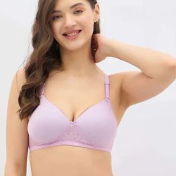 Clovia Purple Regular Fit Bra-14