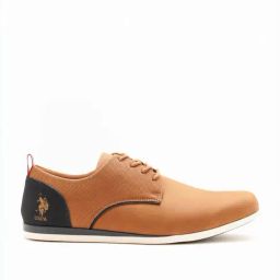 U.S. Polo Assn. Men's Tan Derby Shoes-image-43