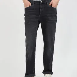 Tommy Hilfiger Black Cotton Slim Fit Jeans-picture-21